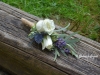 Hint Of Lavender ~ Spray Roses With Succulents & Thistle